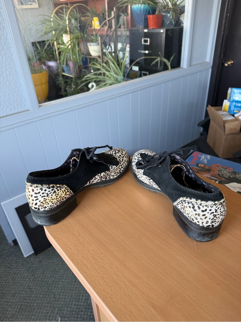 Irregular Choice Mutiny Leopard Print Shoes - Picture 7 of 11